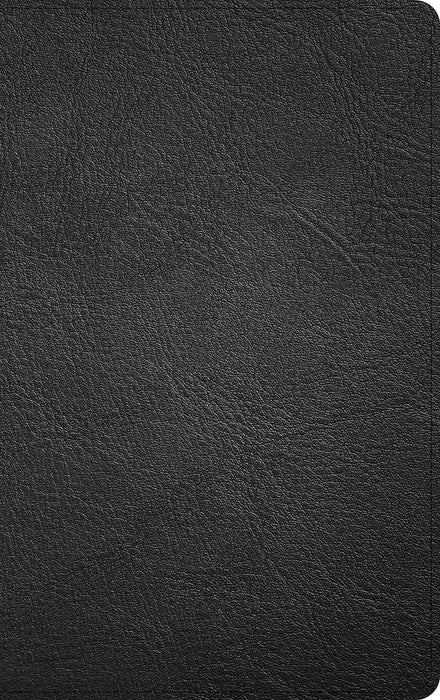 KJV Single-Column Personal Size Bible, Black Gen Leather - Morning Star Christian Bookstores