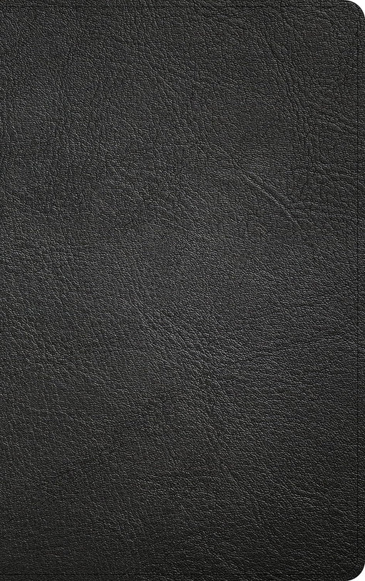 KJV Single-Column Personal Size Bible, Black Gen Leather - Morning Star Christian Bookstores