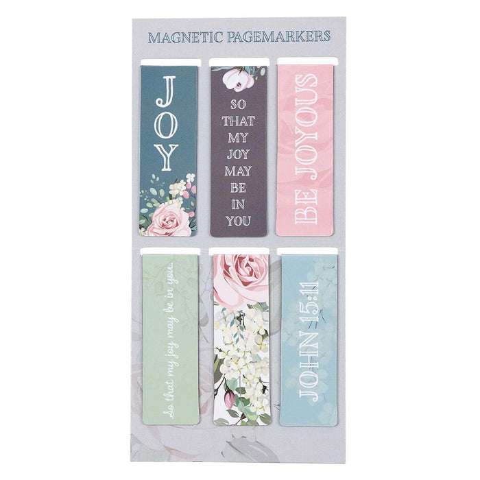 That My Joy May Be In You Magnetic Bookmark Set John 15:11