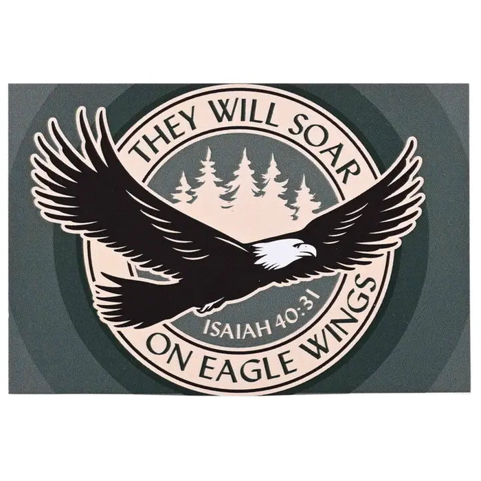 Itty Bitty Card 3x2 Eagle Isaiah 40:31