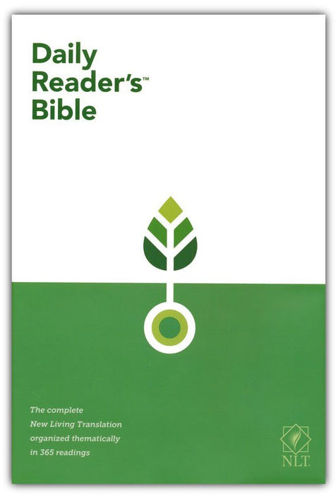 NLT DAILY READER'S BIBLE HARDCOVER