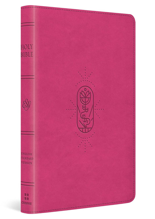 ESV KID'S LARGE PRINT THINLINE BIBLE BERRY TRUE VINE DESIGN