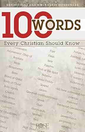 PAMPHLET: 100 Words - Morning Star Christian Bookstores
