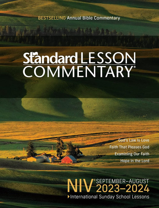 2023-24 NIV Standard Lesson Commentary Deluxe Ed