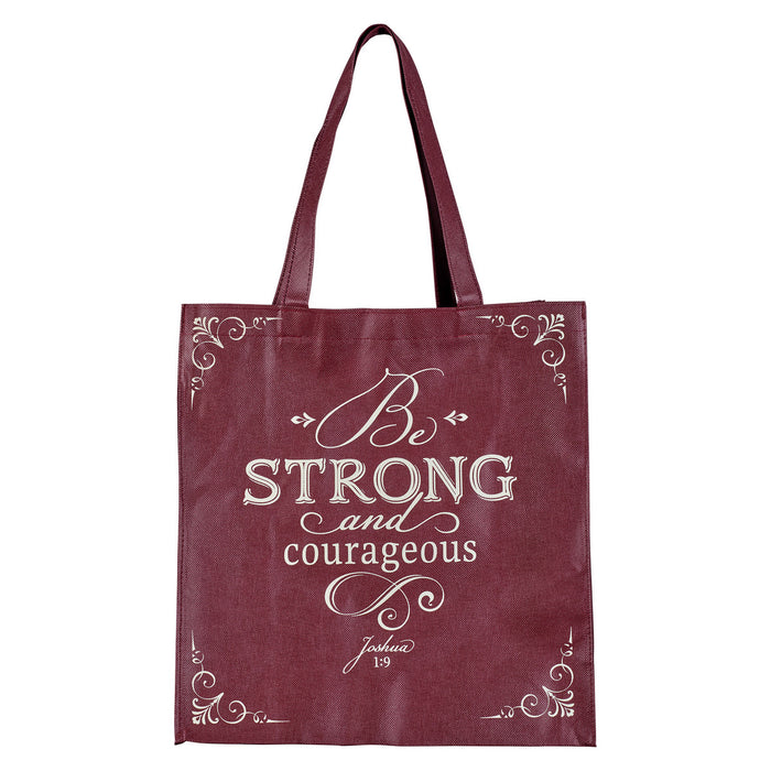 TOTE BAG BE STRONG & COURAGEOUS