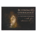 Magnet Lion Be Strong & Courageous Joshua 1:9 - Morning Star Christian Bookstores