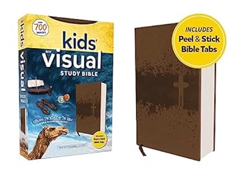 NIV Kids' Visual Study Bible Bronze Lthrsoft w/ Bible Tabs - Morning Star Christian Bookstores