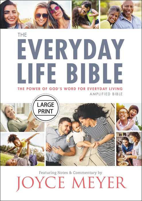 AMP Everyday Life Bible Large Print Hardcover