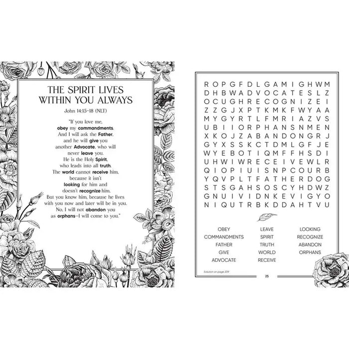 Amen Puzzles Bible Word Search by Jacqui Boone