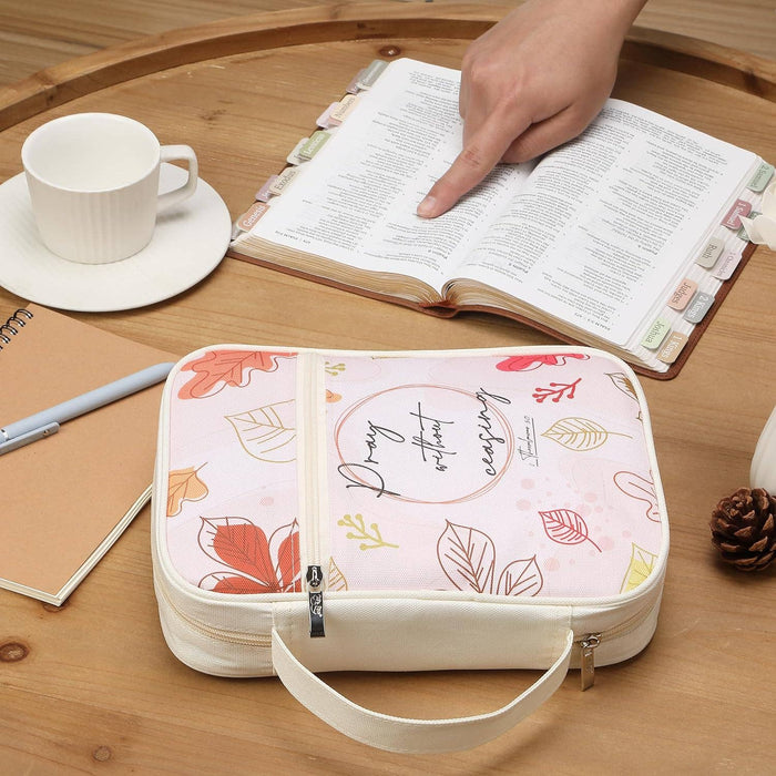 Pray Without Ceasing Bible Case - Morning Star Christian Bookstores