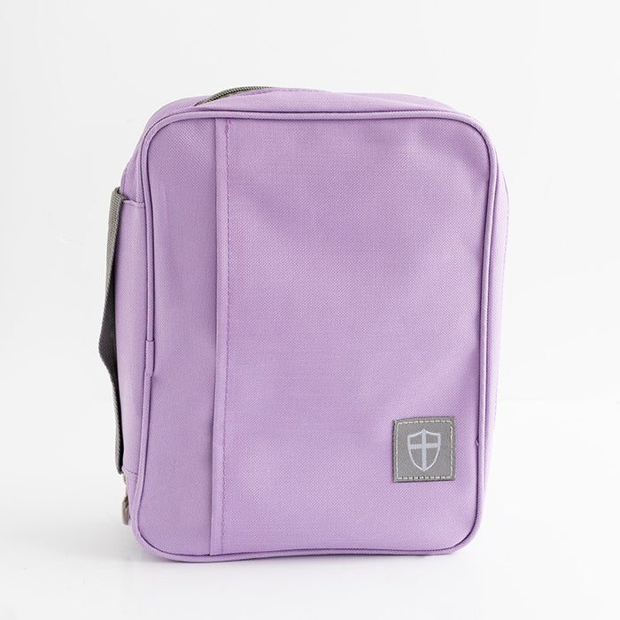 ARMOR OF GOD BIBLE COVER - LAVENDER - LARGE