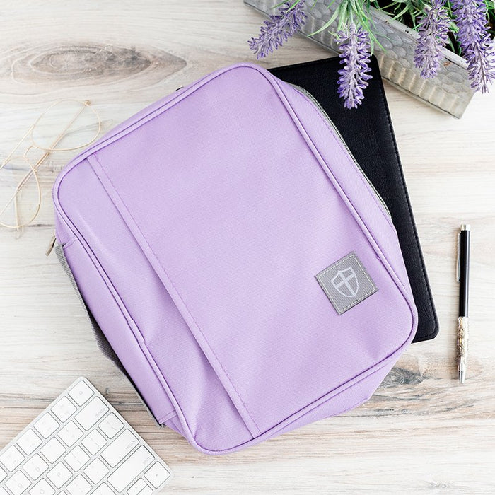 ARMOR OF GOD BIBLE COVER - LAVENDER - XLARGE