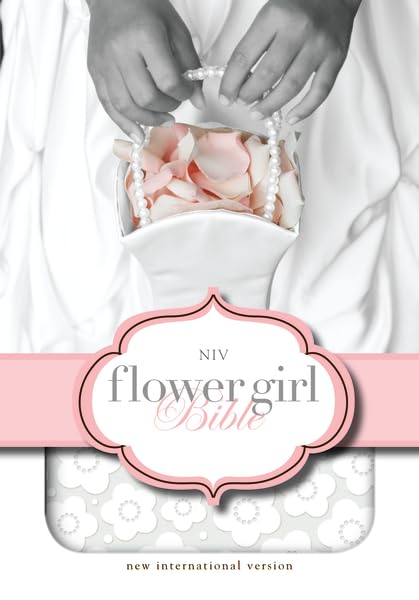 NIV, The Flower Girl Bible, Imitation Leather, White - Morning Star Christian Bookstores