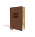 NIV, The Grace and Truth Study Bible, Leathersoft, Brown, Red Letter, Comfort Print - Morning Star Christian Bookstores