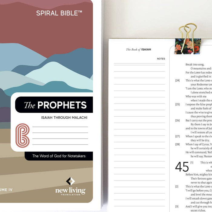 Spiral Bible™ - NLT - Isaiah - Malachi - Morning Star Christian Bookstores
