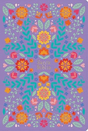 RVR 1960 Biblia letra gigante, floreada símil piel con índice IDX - Morning Star Christian Bookstores