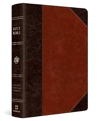ESV Reader's Bible (Trutone, Brown/Cordovan, Portfolio Design) - Morning Star Christian Bookstores