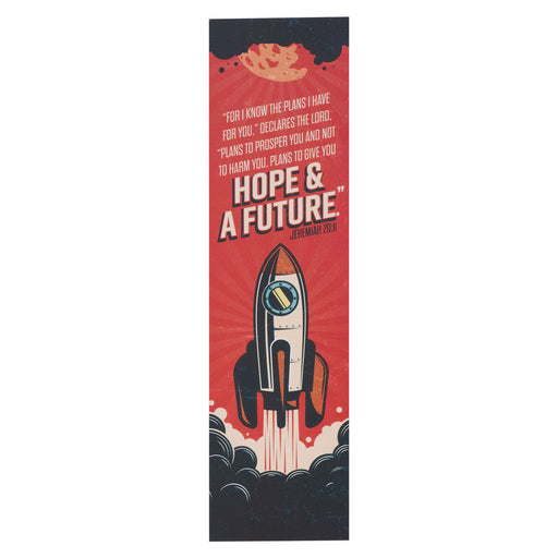 BOOKMARK PACK RED SPACE SHUTTLE I KNOW THE PLANS - Morning Star Christian Bookstores