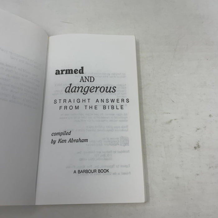 Armed and Dangerous - Ken Abraham