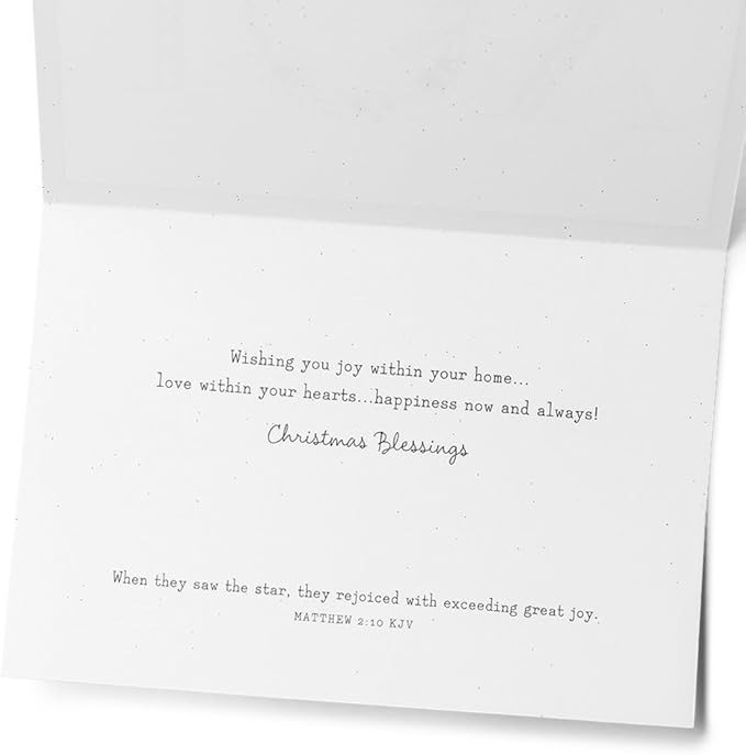 DaySpring - Joy - 18 Boxed Christmas Cards and Envelopes, KJV