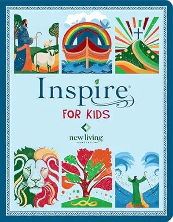NLT Inspire Bible for Kids (Softcover): The Bible for Coloring & Creative Journaling