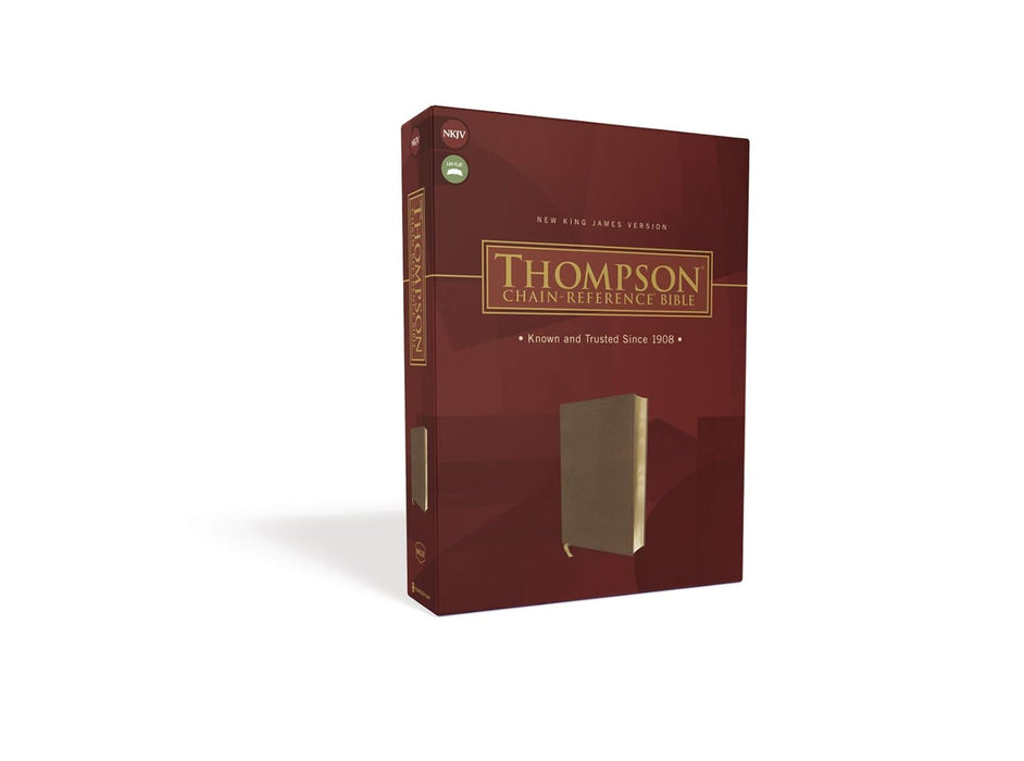 NKJV Thompson Chain-Reference Bible Leathersoft Brown