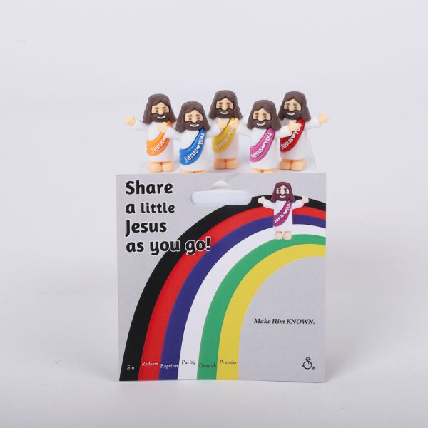 Pocket Figurine Jesus - 5ct