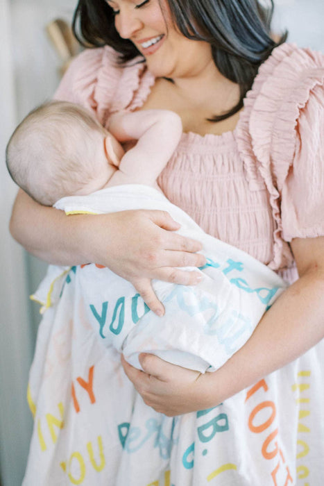 Psalm 139 Muslin Baby Blanket