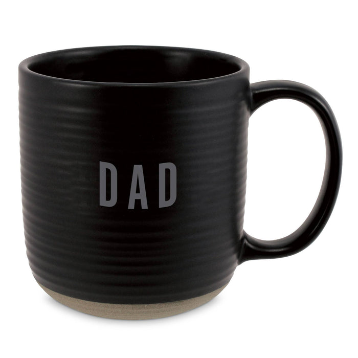 Coffeecup Textured Dad Black 20 Oz