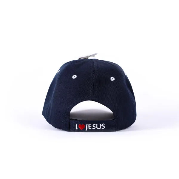 Hat - Navy - Walk With Jesus