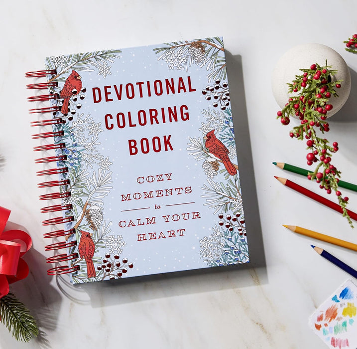 Devotional Coloring Book-Cozy moments