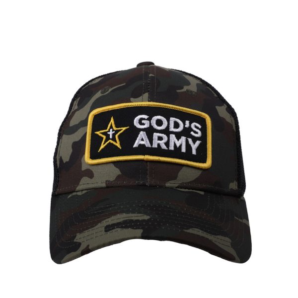 Hat - Camo - God's Army
