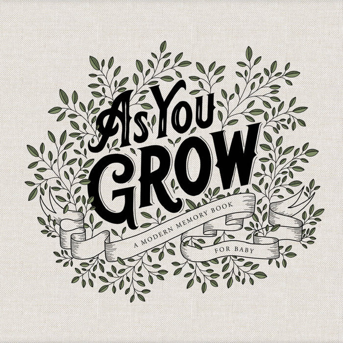 As You Grow: A Modern Memory Book for Baby - Korie Herold