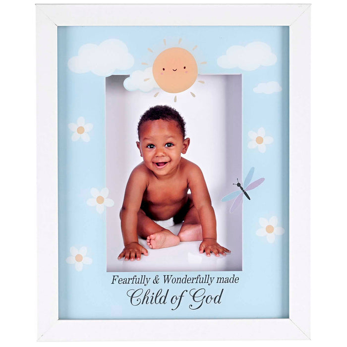 Photo Frame Baby Child Of God Blue 8x10