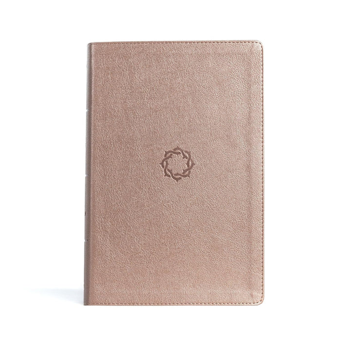 KJV Essential Teen Study Bible, Rose Gold Leathertouch - Morning Star Christian Bookstores