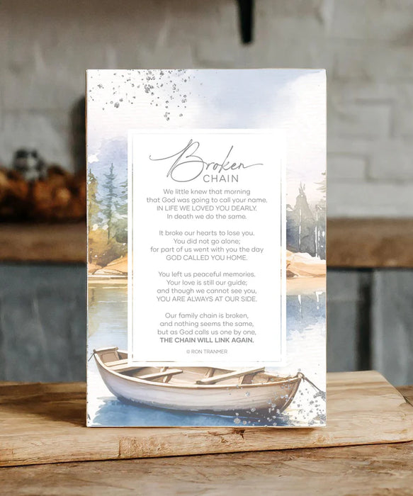 Broken Chain – Boat 6x9 MDF Plaque