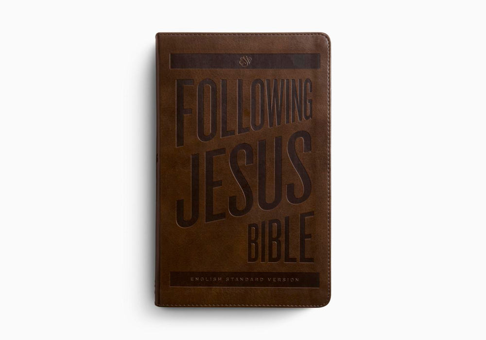 ESV Following Jesus Bible, Brown TruTone
