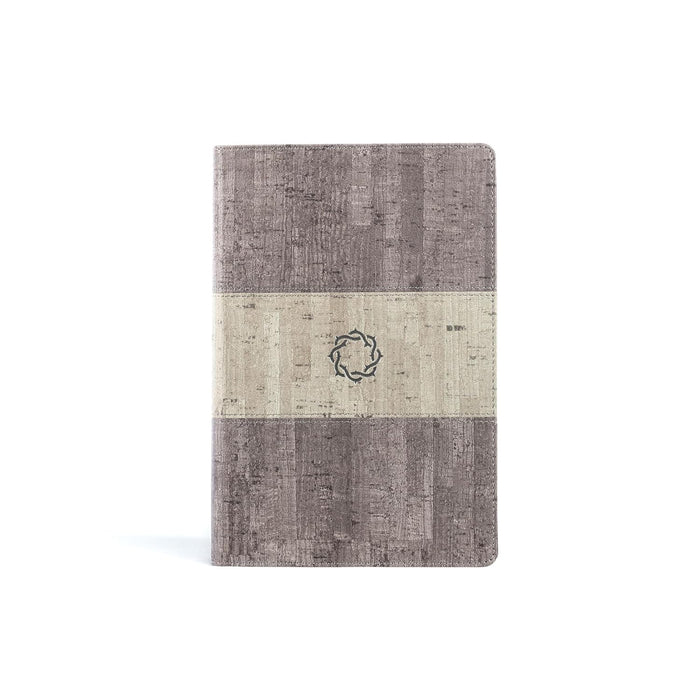 KJV Essential Teen Study Bible, Weathered Grey Leathertouch - Morning Star Christian Bookstores
