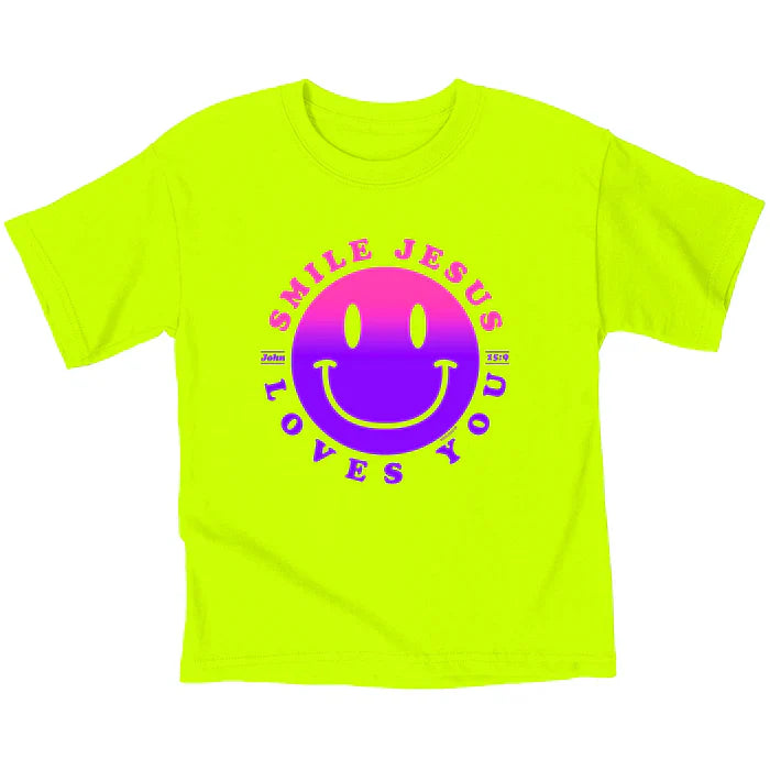 Kidz T - Smile Jesus Loves You - Youth and Toddler Sizes