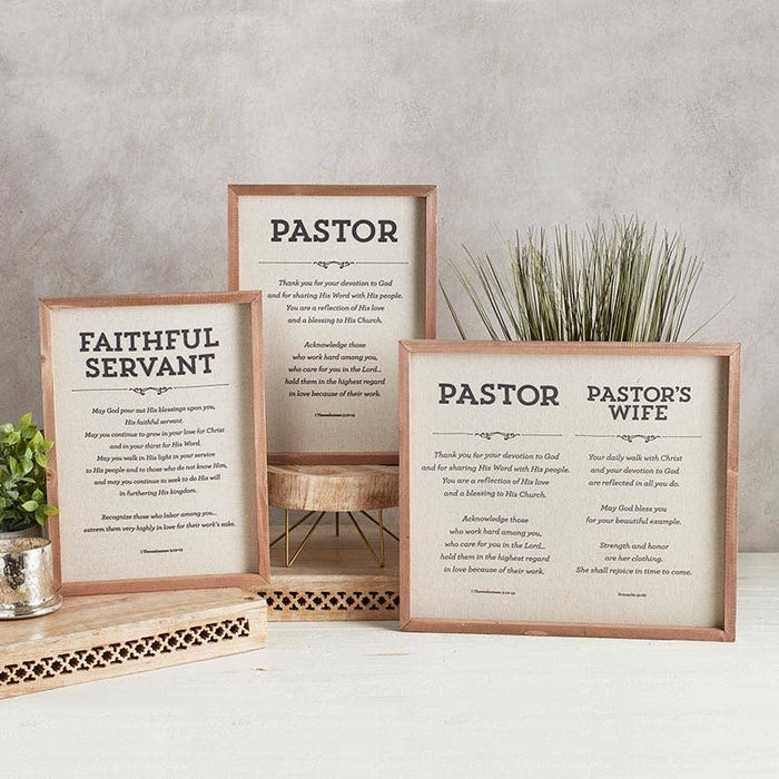 Wall Sign - Pastor