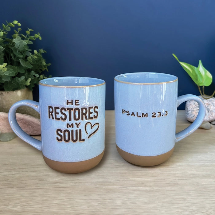 He Restores My Soul Mug