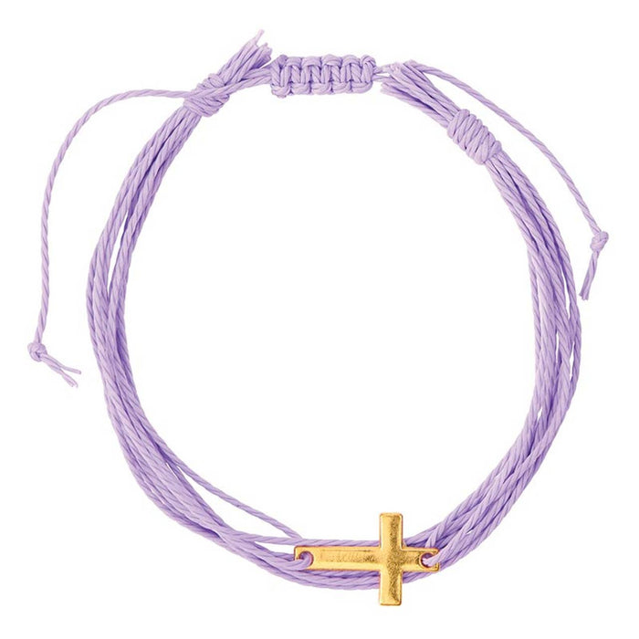 Multi - Strap Woven Bracelets Filled Display (24 pcs)