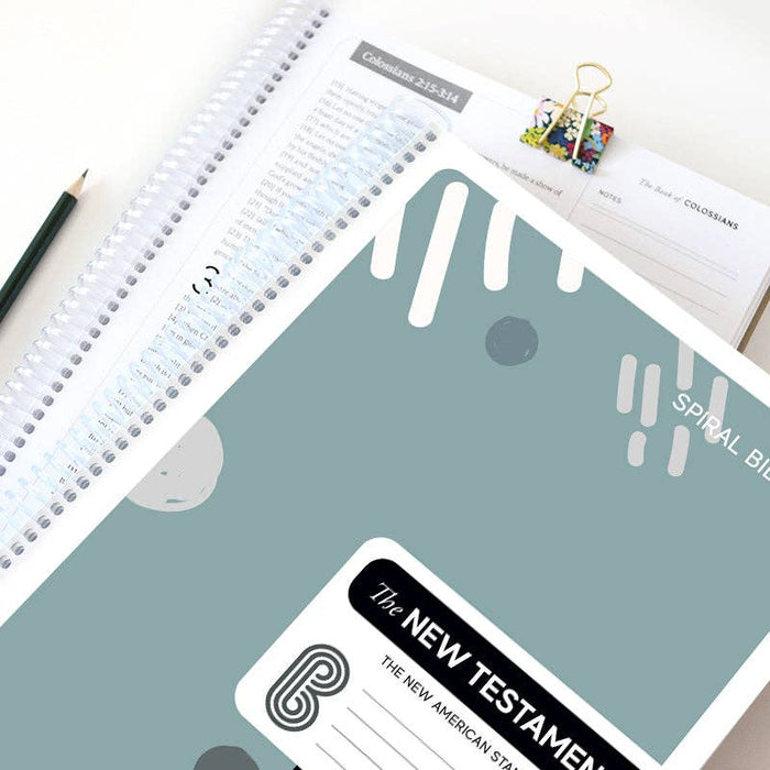 Spiral Bible™ - NASB - New Testament - Flake - Morning Star Christian Bookstores