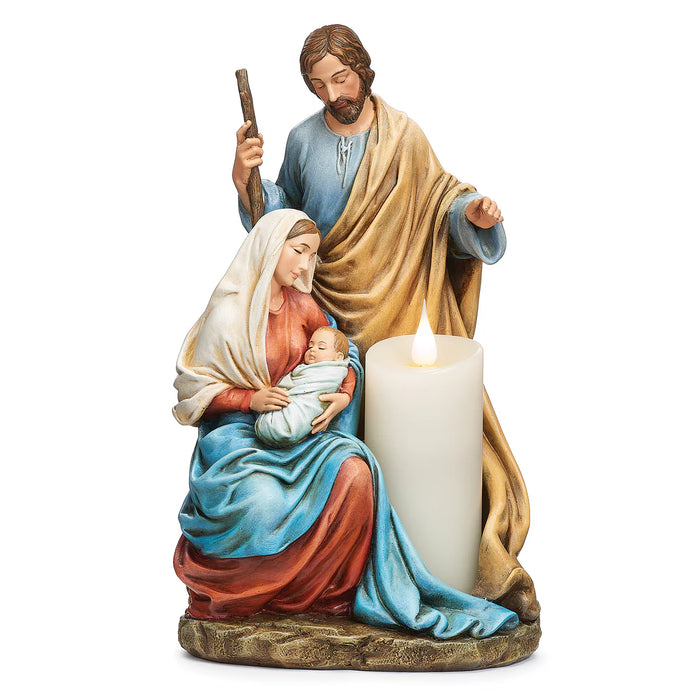 Holy Family Figure Candle Holder - Renaissance Collection
