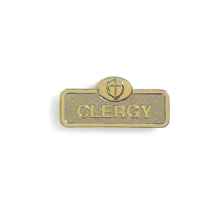 Brass Clergy Badge