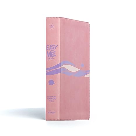 CSB Easy-For-Me Bible for Early Readers, Coral Pink Leathertouch