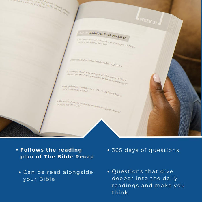 The Bible Recap Study Guide: Daily Questions to Deepen Your Understanding of the Entire Bible - Tara-Leigh Cobble