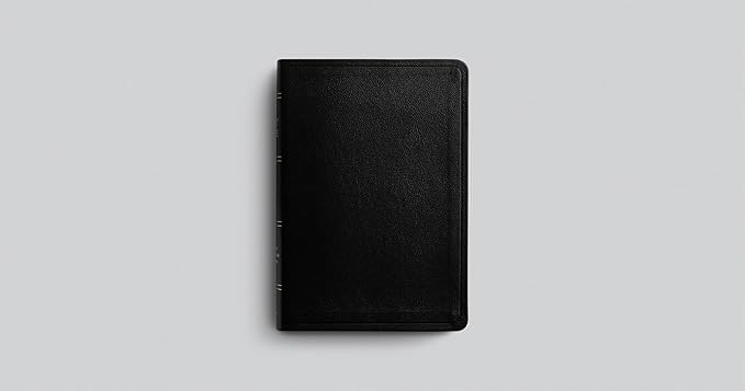 ESV Personal Reference Bible, Genuine Leather, Black