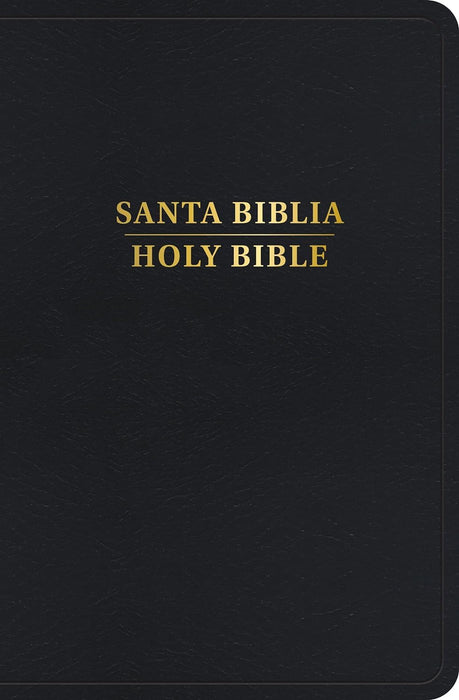 RVR 1960/KJV Biblia bilingüe tamaño personal, negro imitación piel (2024 ed.) / RVR 1960/KJV Bilingual Personal Size Bible, Black Imitation Leather (2024 ed.) (Spanish and English Edition)