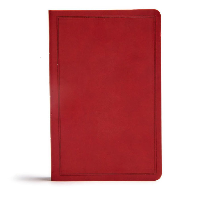 CSB DELUXE GIFT BIBLE, BURGUNDY LT